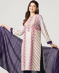 Silk Three-Piece